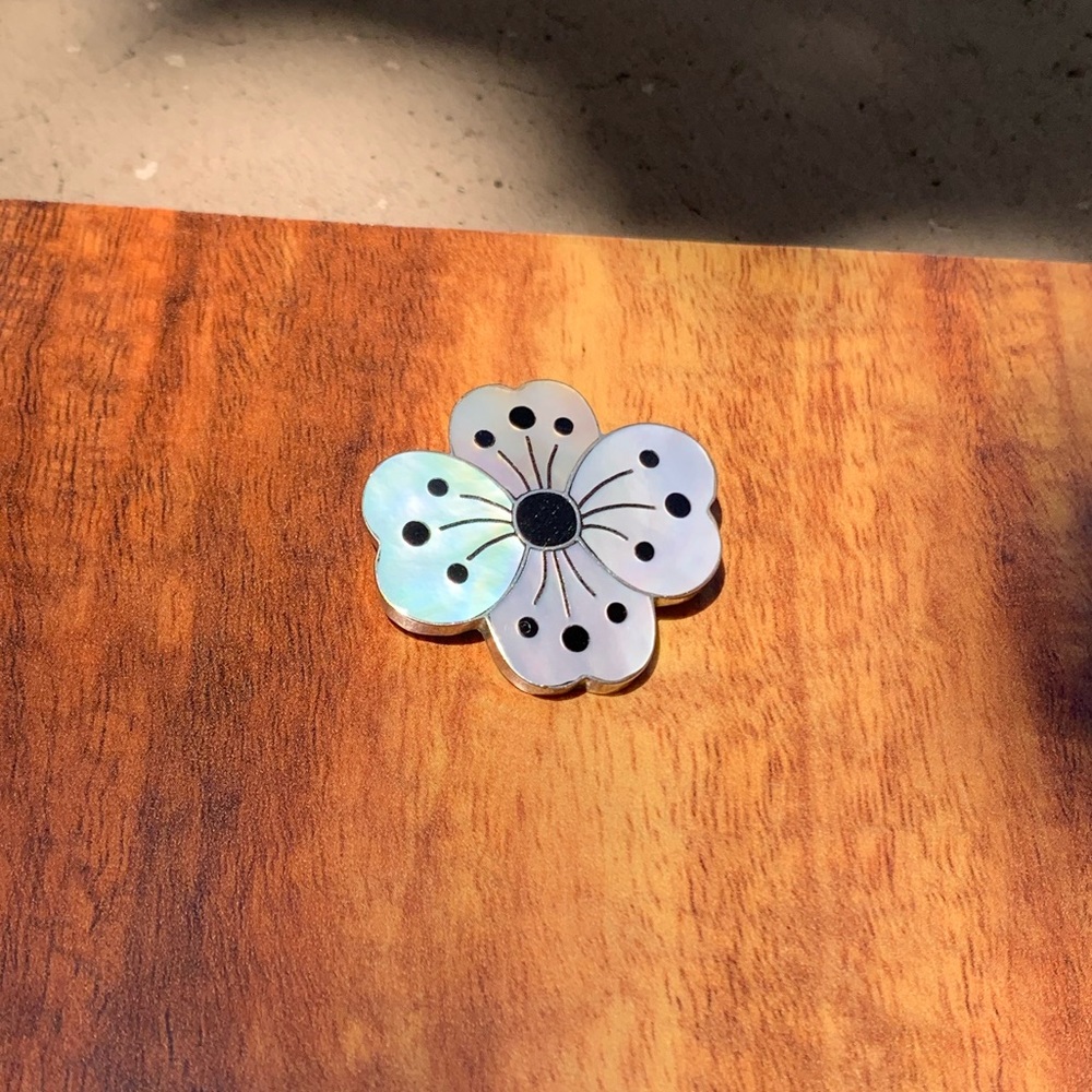 Sonny Wallace Desert Rose Brooch